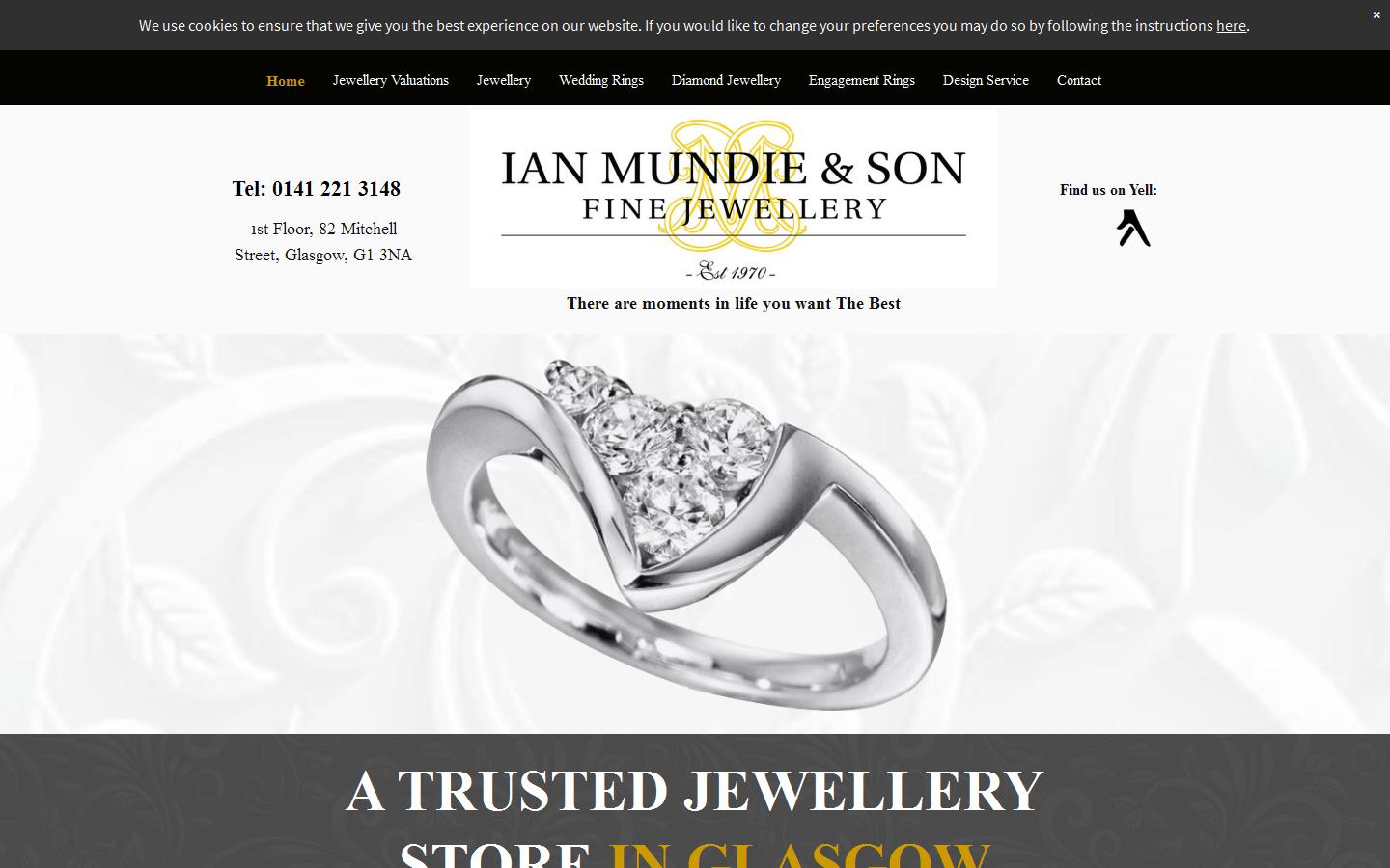 Ian Mundie & Son Fine Jewellery Website