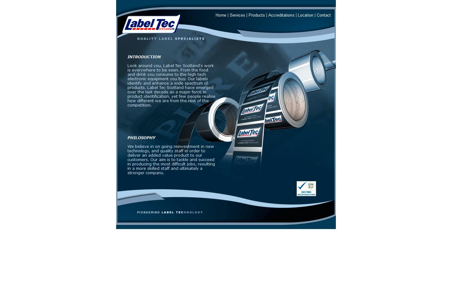 Label Tec Website