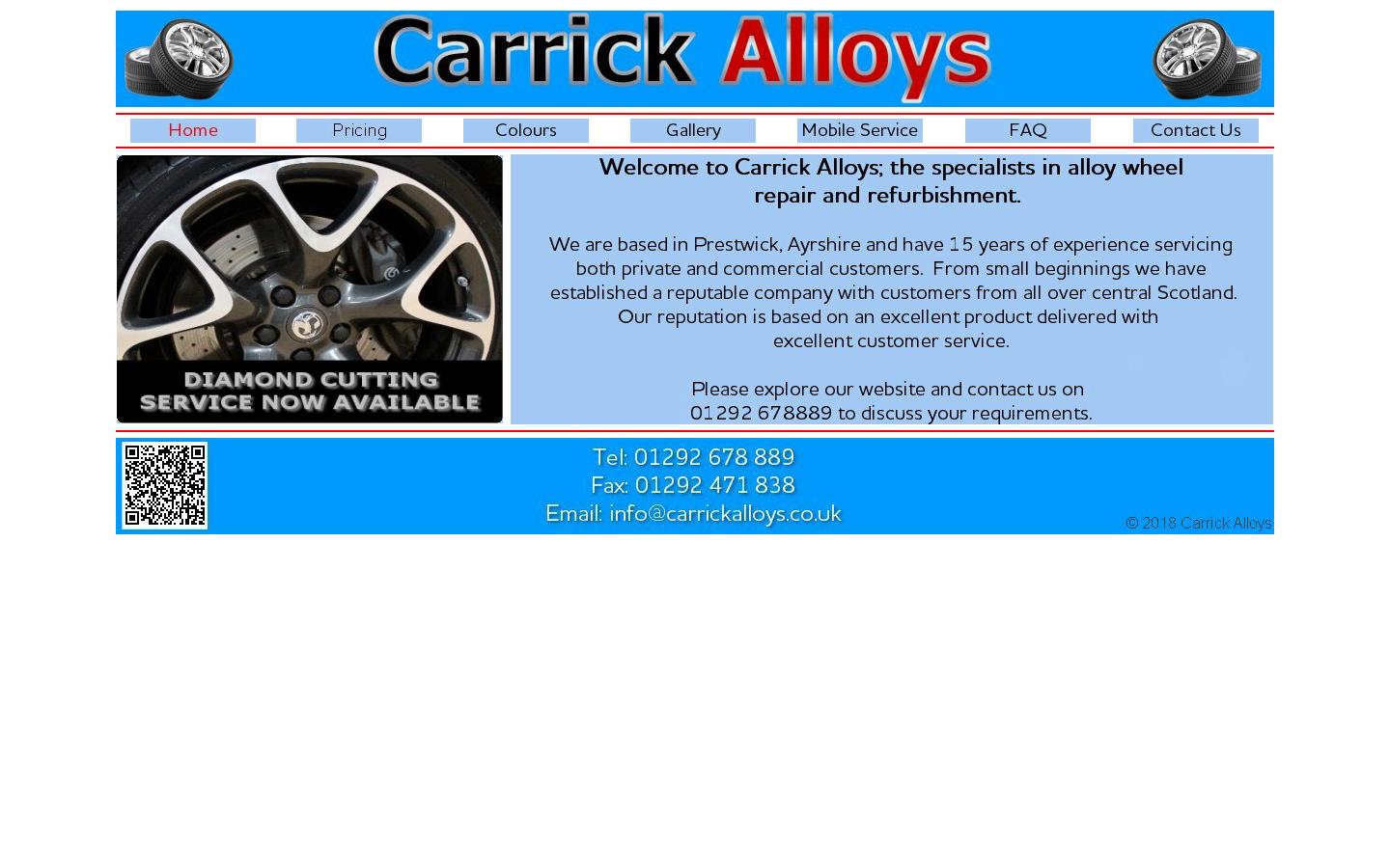 Carrick Alloys Website