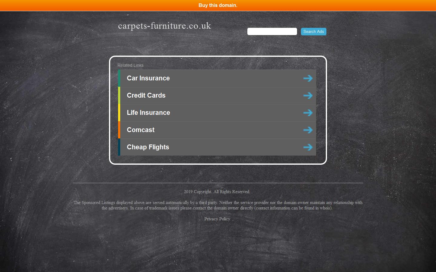 Quality Carpets & Furniture Website