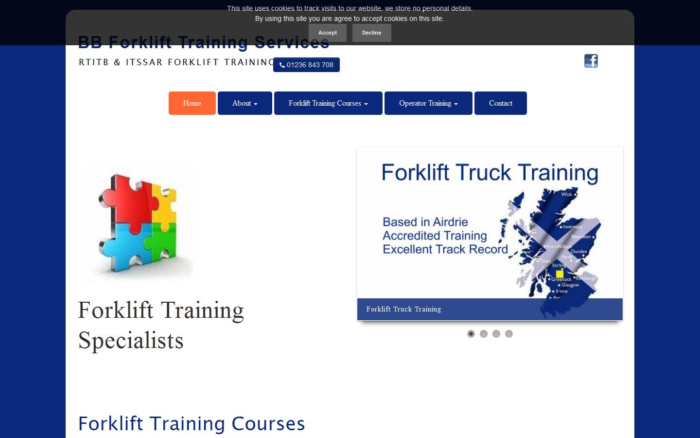 B B Training Services Ltd Website