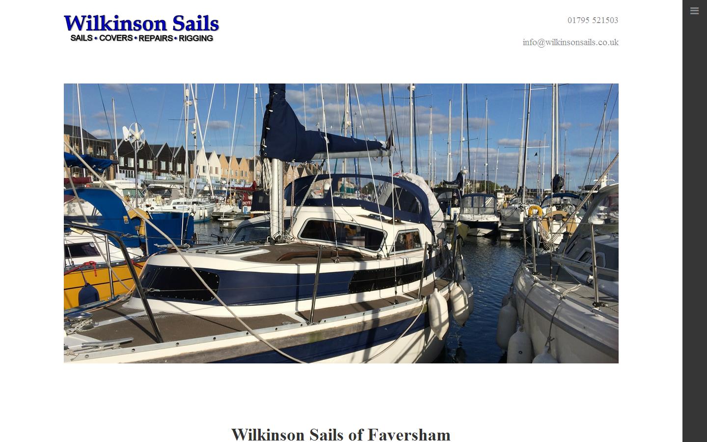 Wilkinson Sails Website