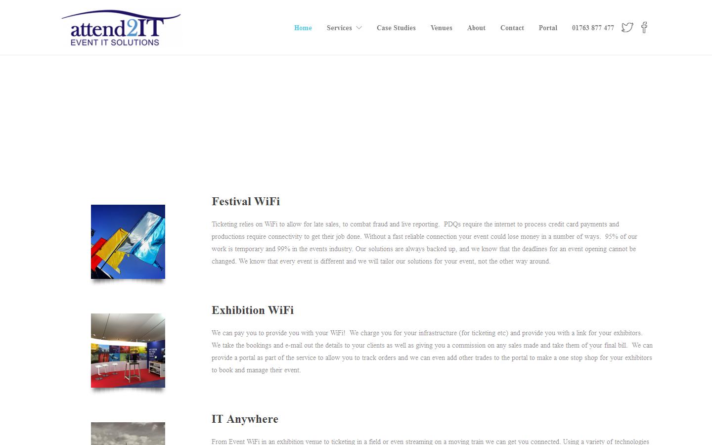 Attend 2 I T Website