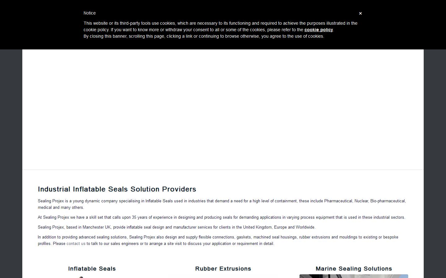 Sealing Projex Website