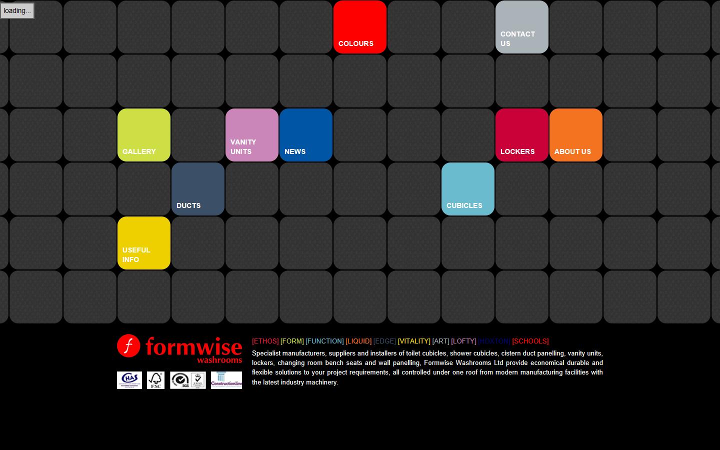 Formwise Washrooms Ltd Website