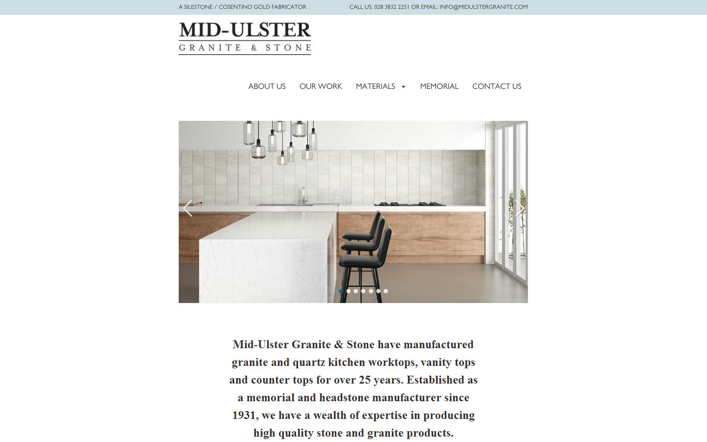 Mid-ulster Granite & Stone Company Ltd Website