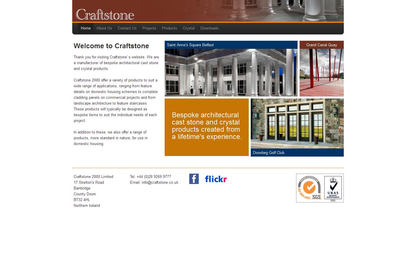Craftstone Website