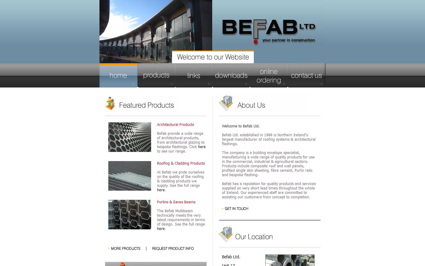 Befab Ltd Website
