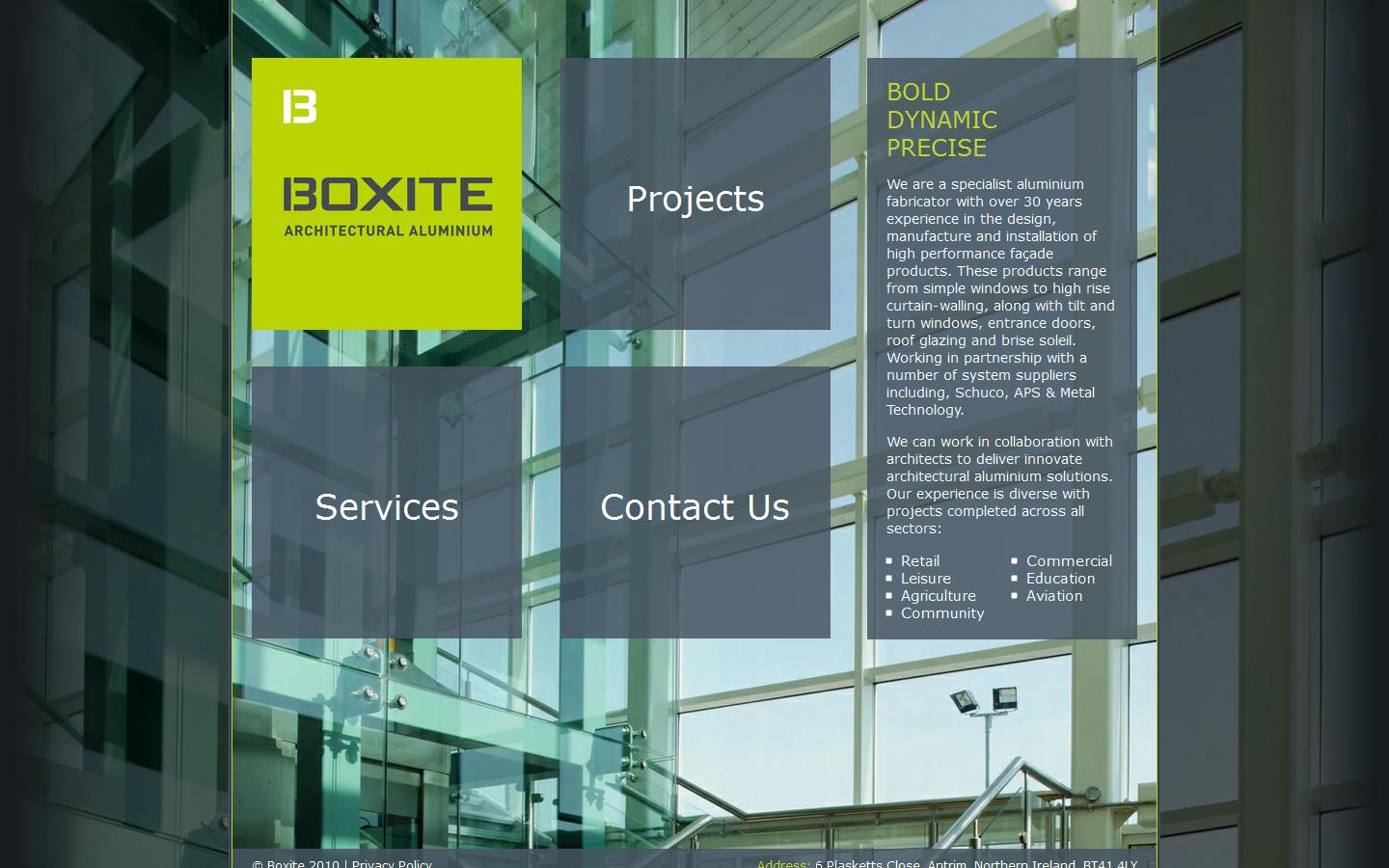 Boxite Website
