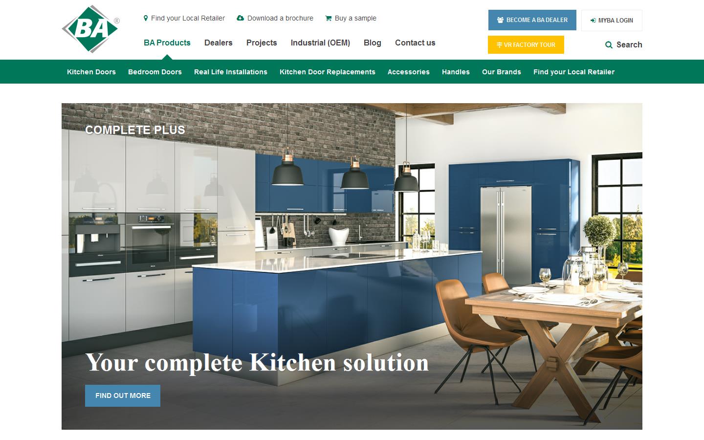 B A Components Website