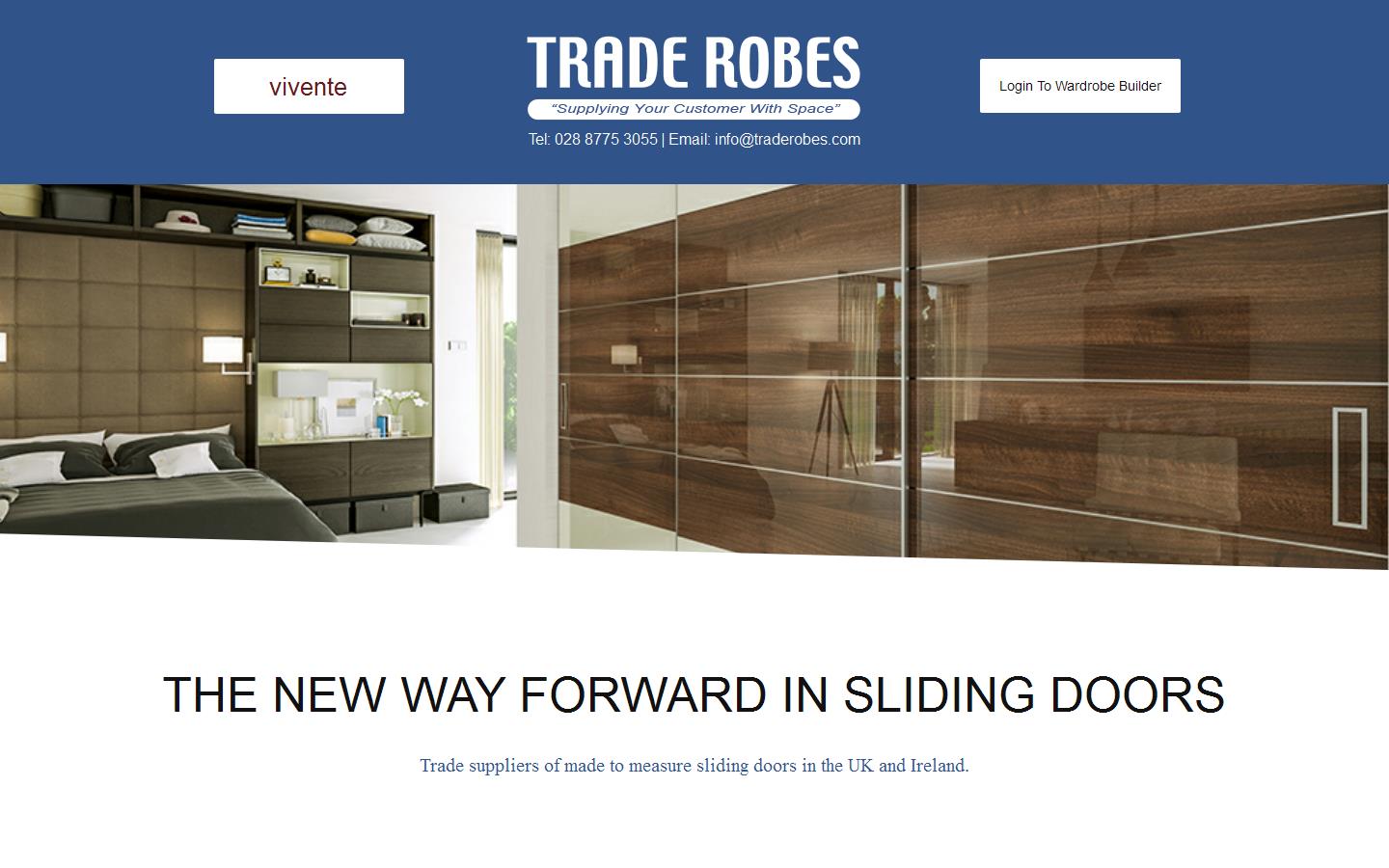 Enhance Sliding Wardrobes Website