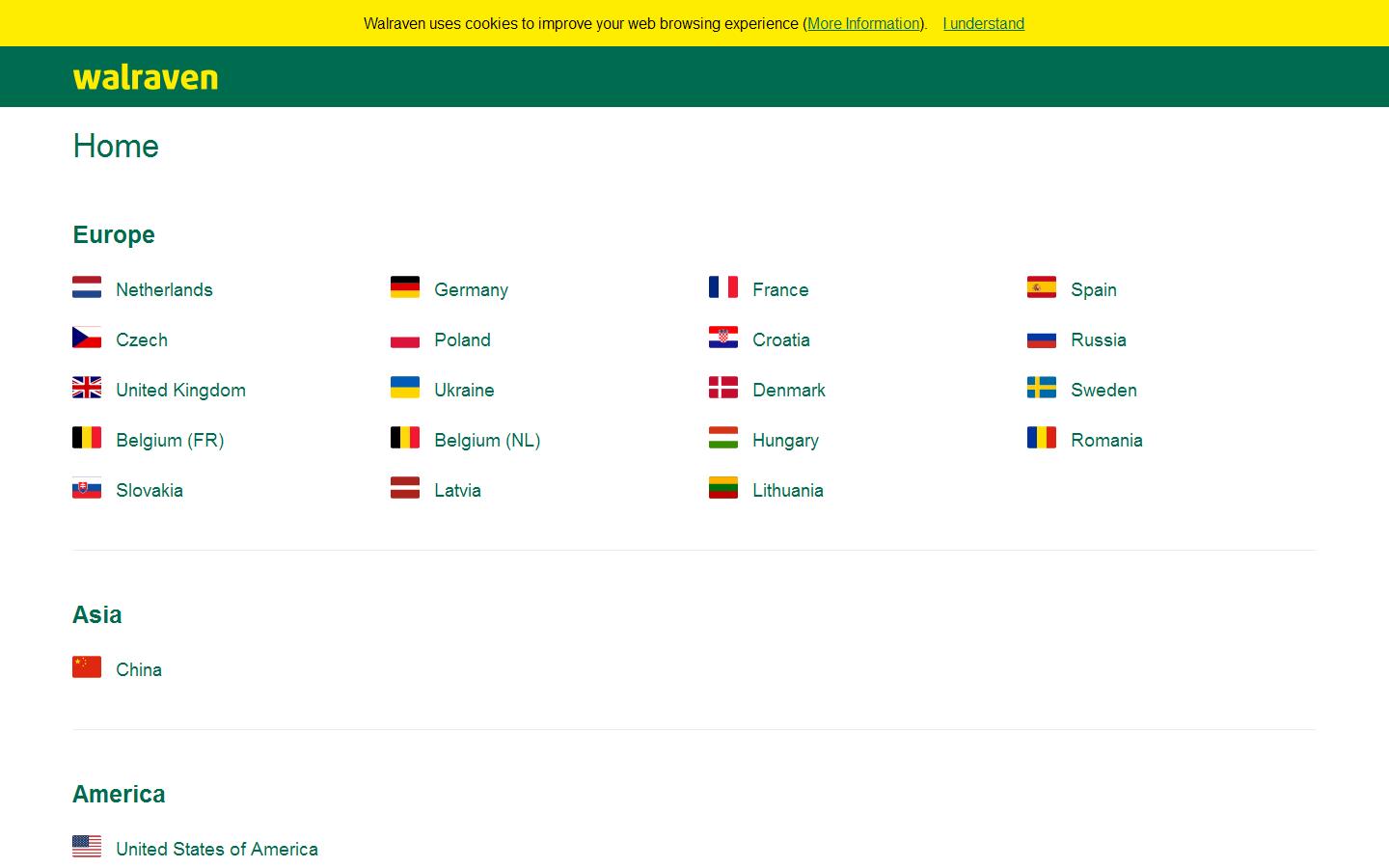 Walraven Ltd Website
