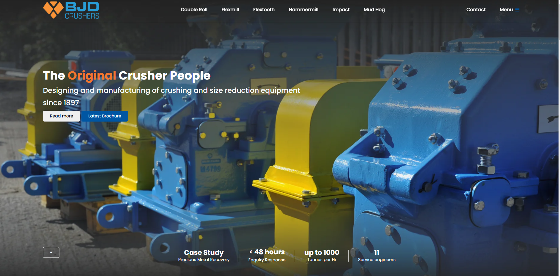 BJD Crushers Ltd Website