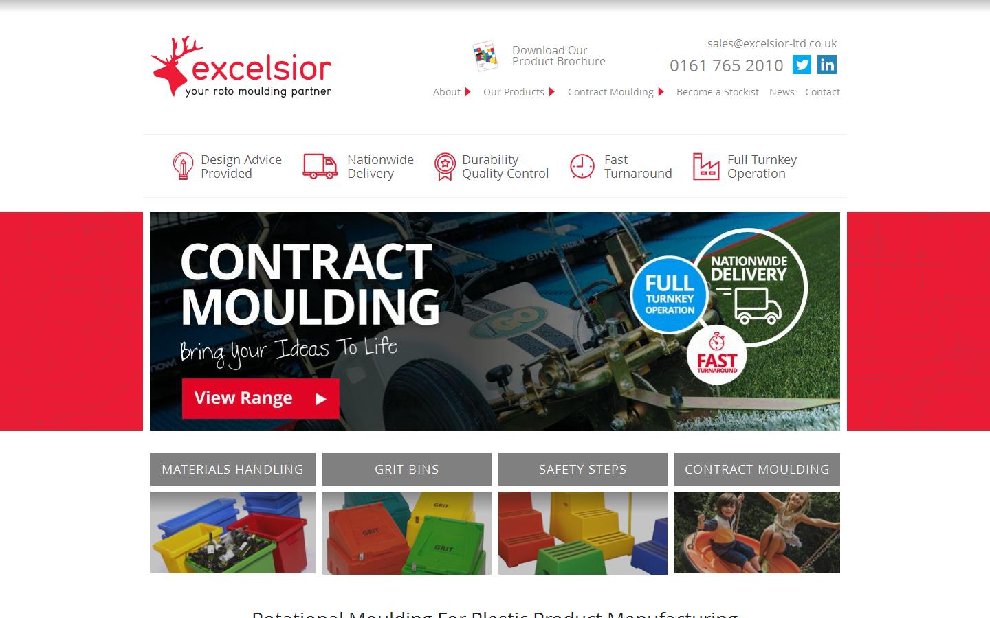 Excelsior Rotational Moulding Ltd Website