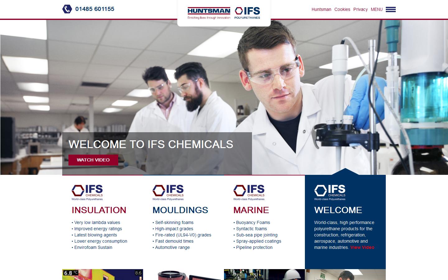 I F S Chemicals Ltd Website