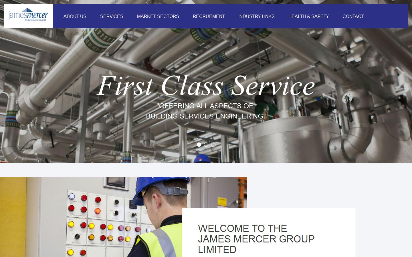 The James Mercer Group Ltd Website