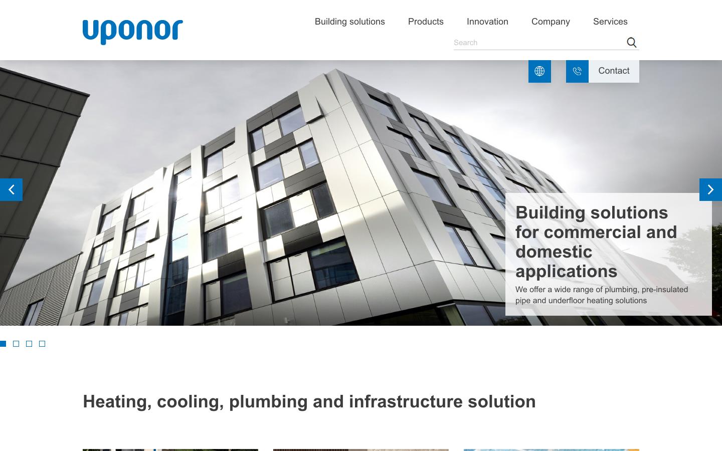 Uponor Website