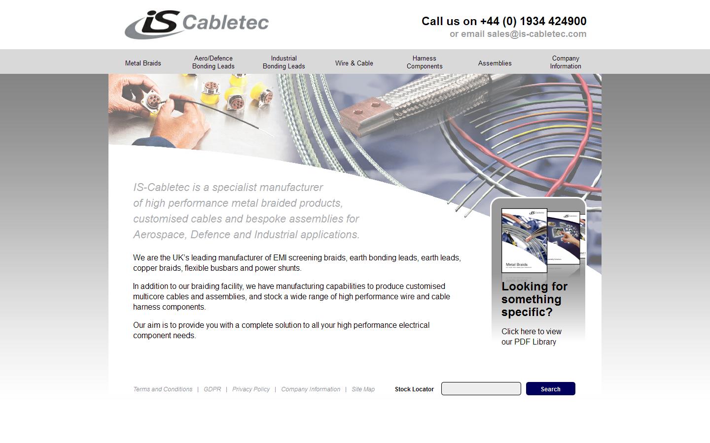 I S - Cabletec Ltd Website