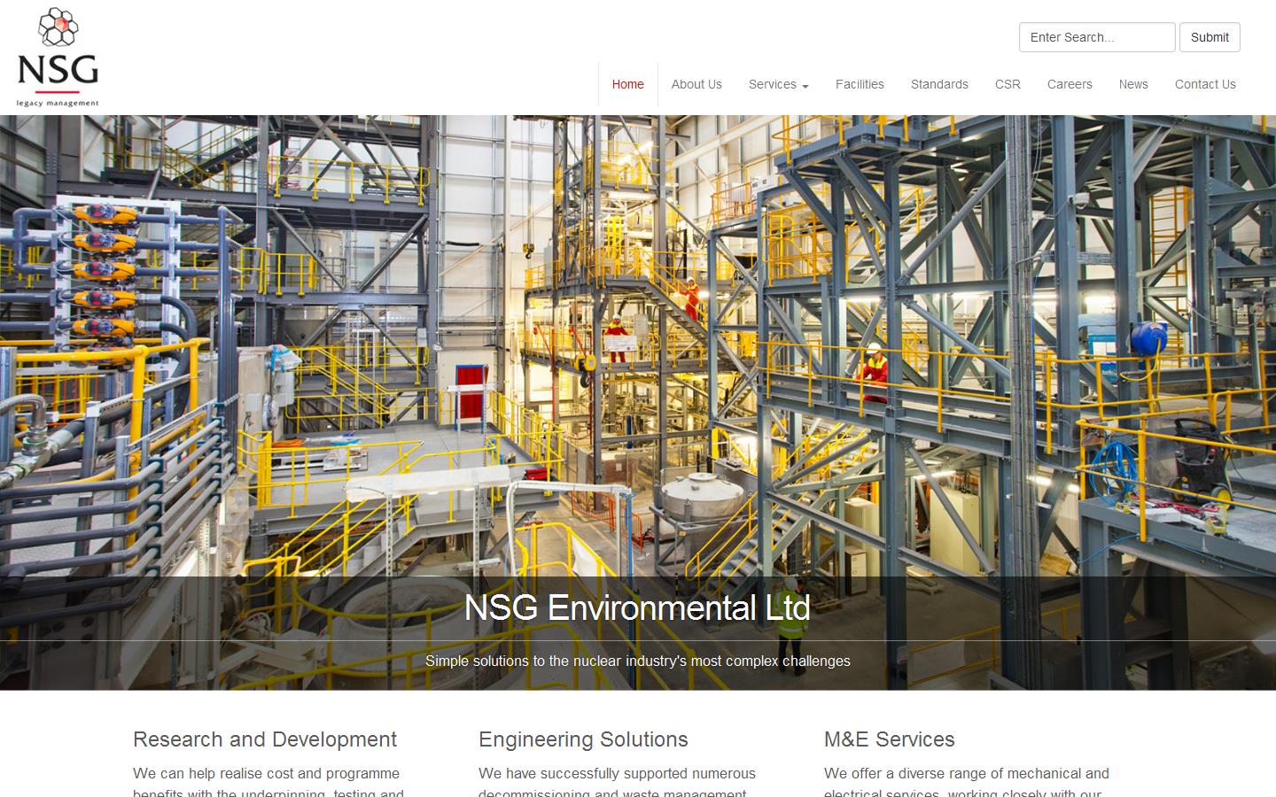 N S G Environmental Ltd Website