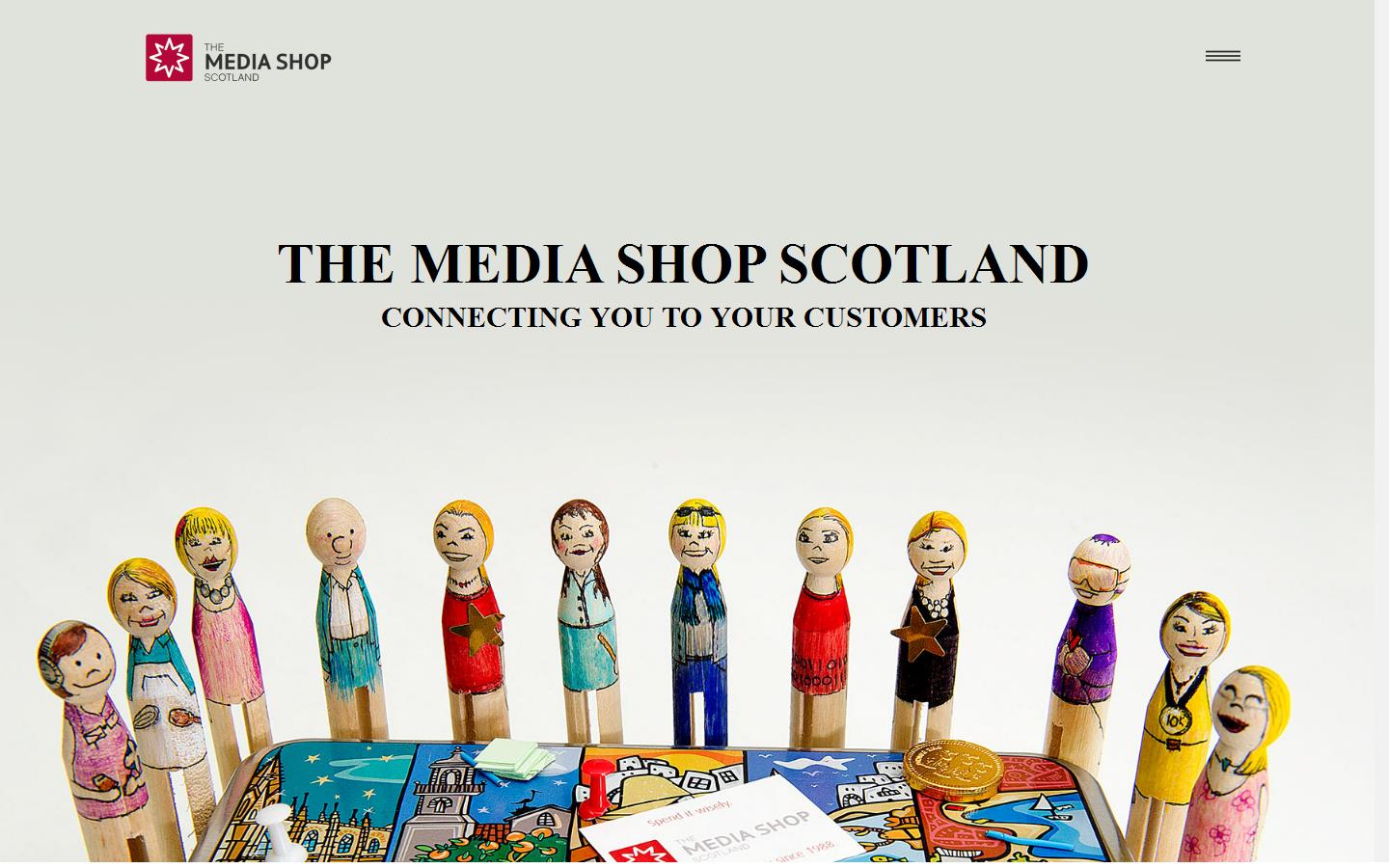 The Media Shop Scotland Ltd Website