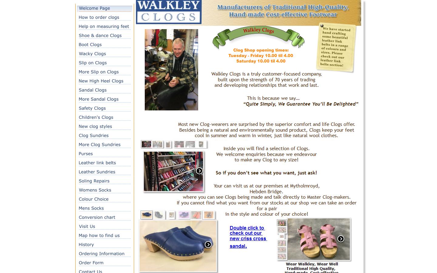 Clogs UK Ltd Website