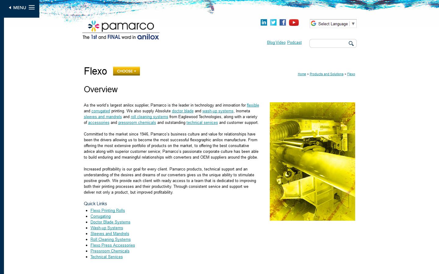 Pamarco Website