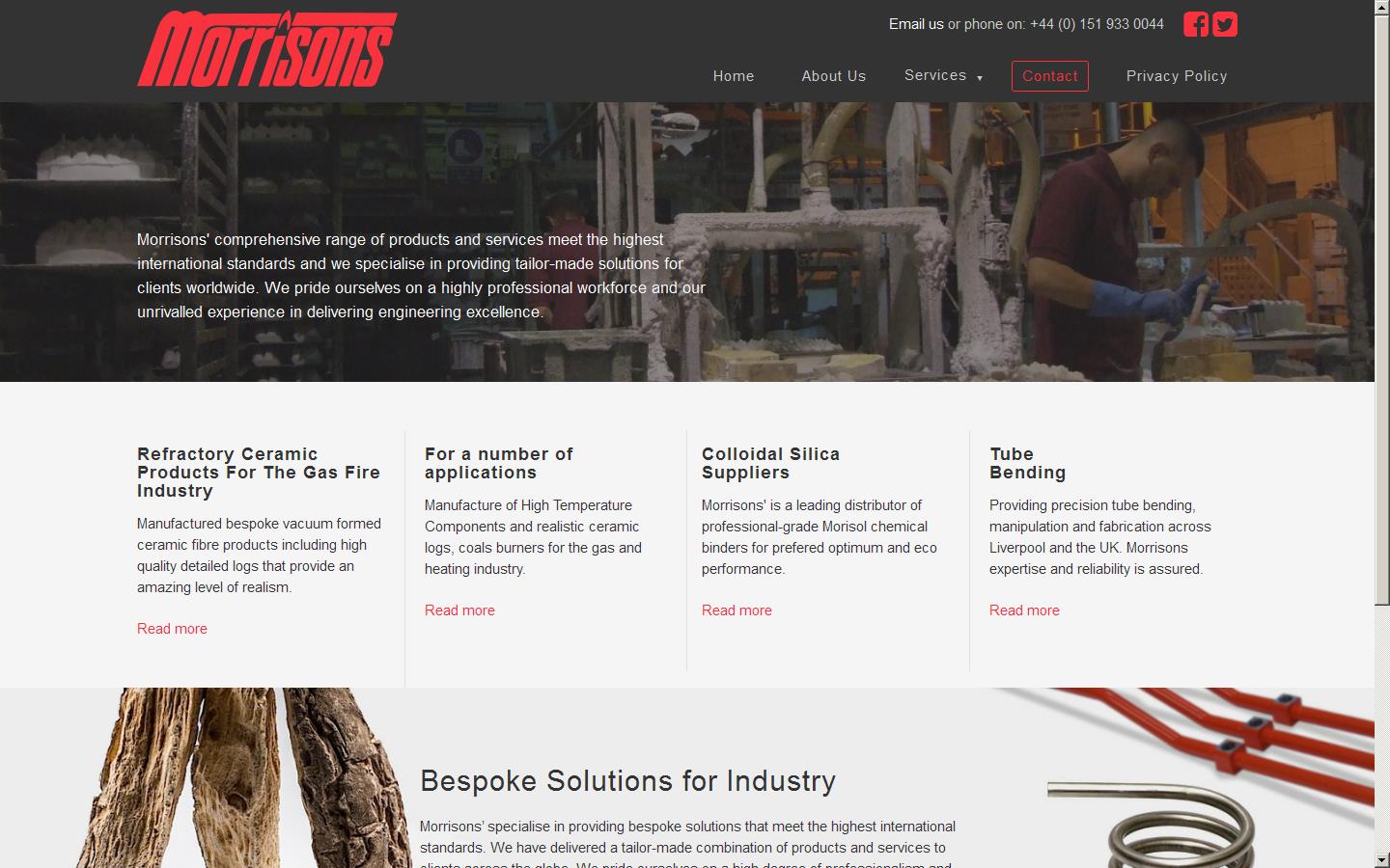 Morrisons Gas Related Products Website