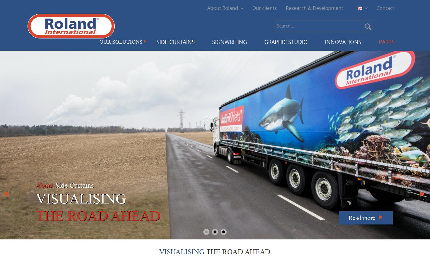 Roland International Website