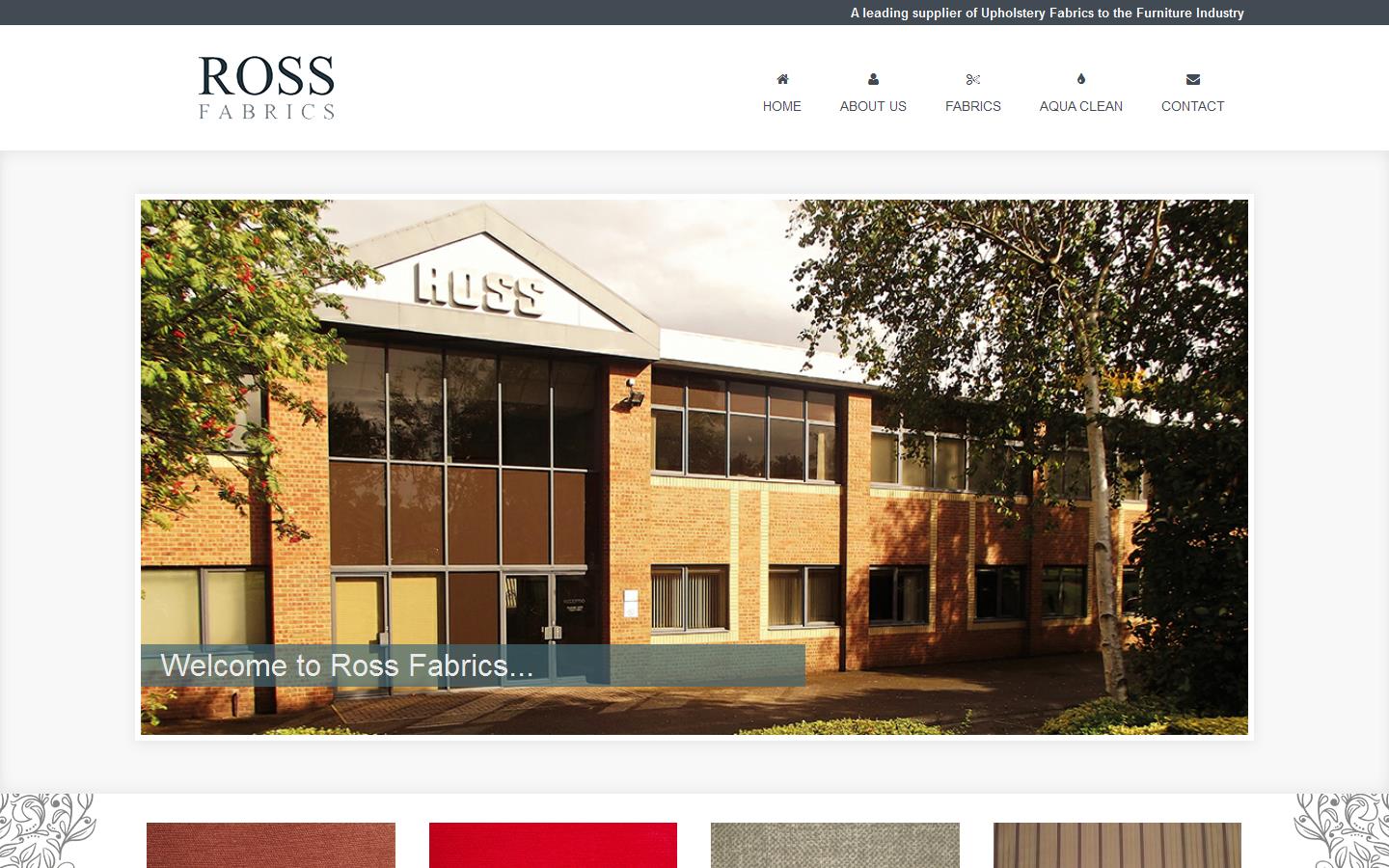 Ross Fabrics Ltd Website