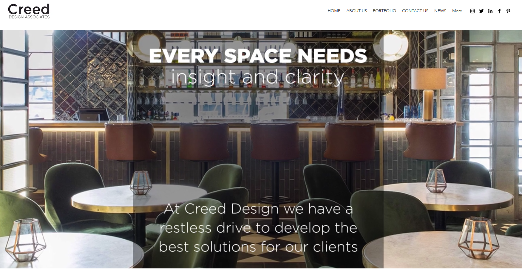 Creed Design Associates Website
