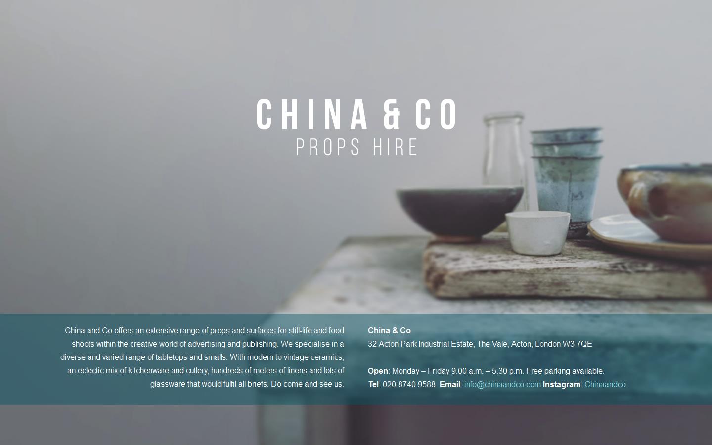 China & Co. Ltd Website
