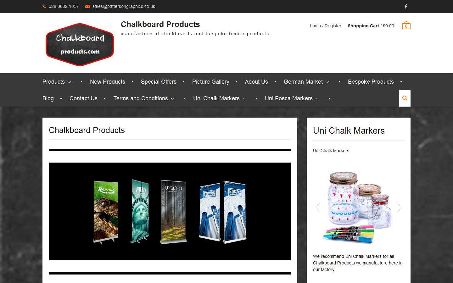 Patterson Graphics Website