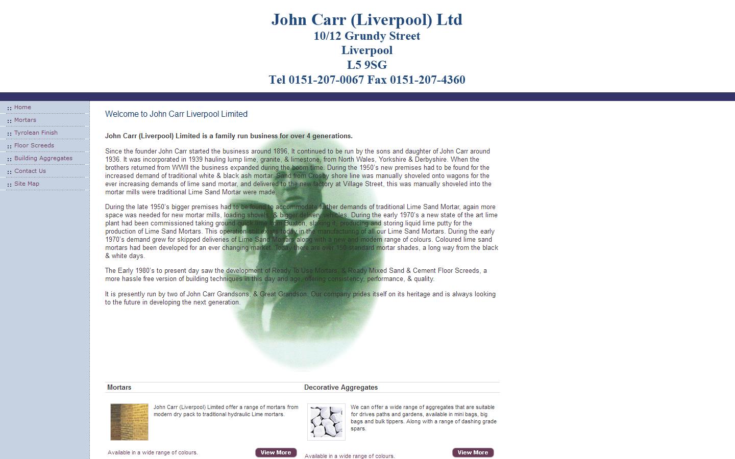 John Carr Liverpool Ltd Website