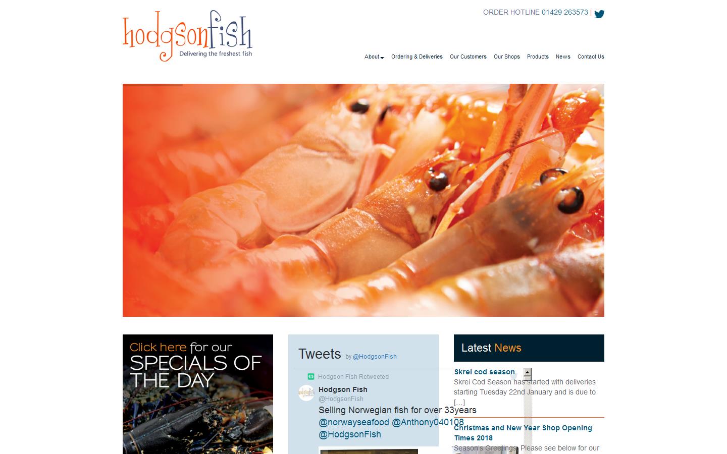 W Hodgson Hartlepool Ltd Website