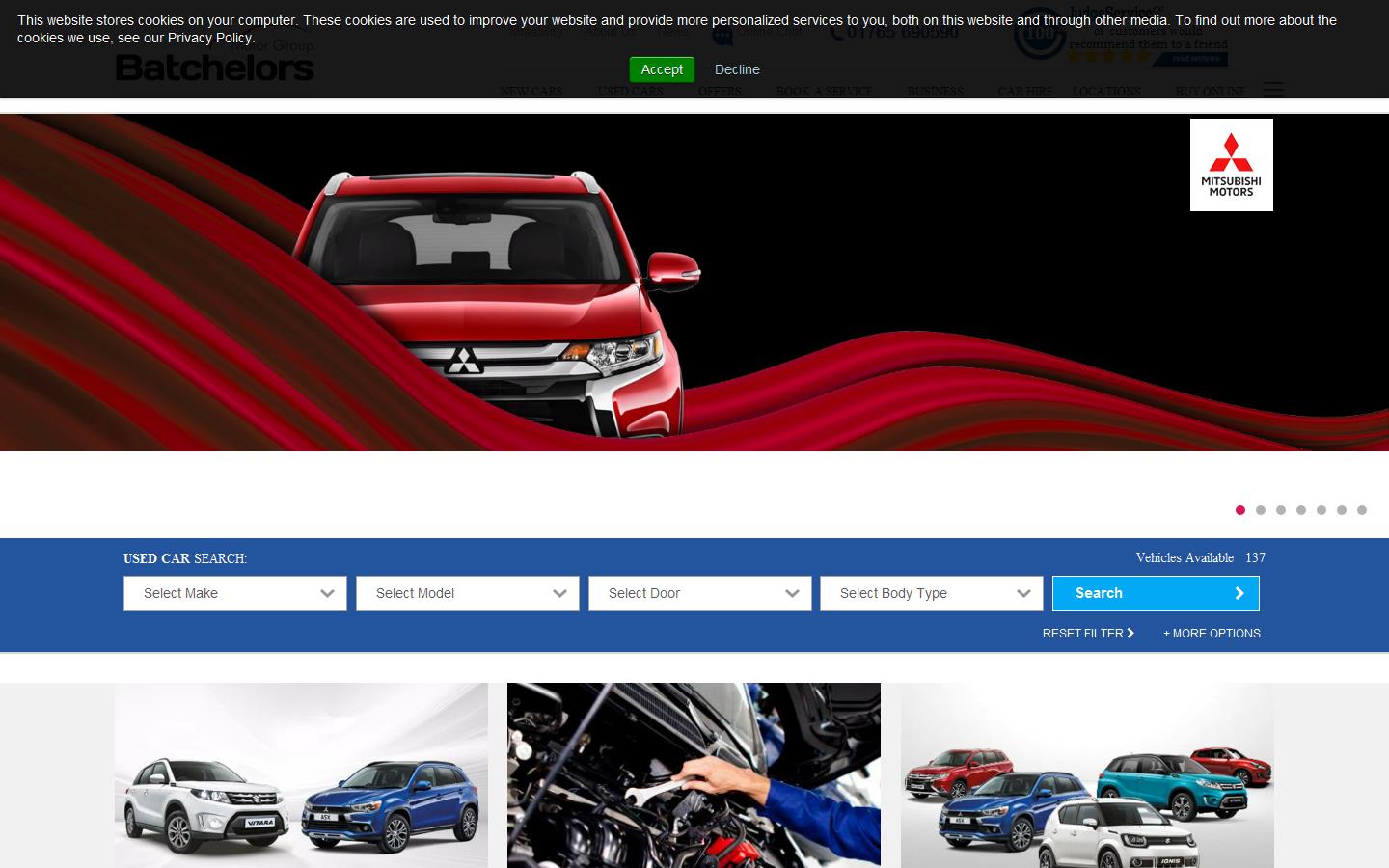 Batchelors Ripon Website