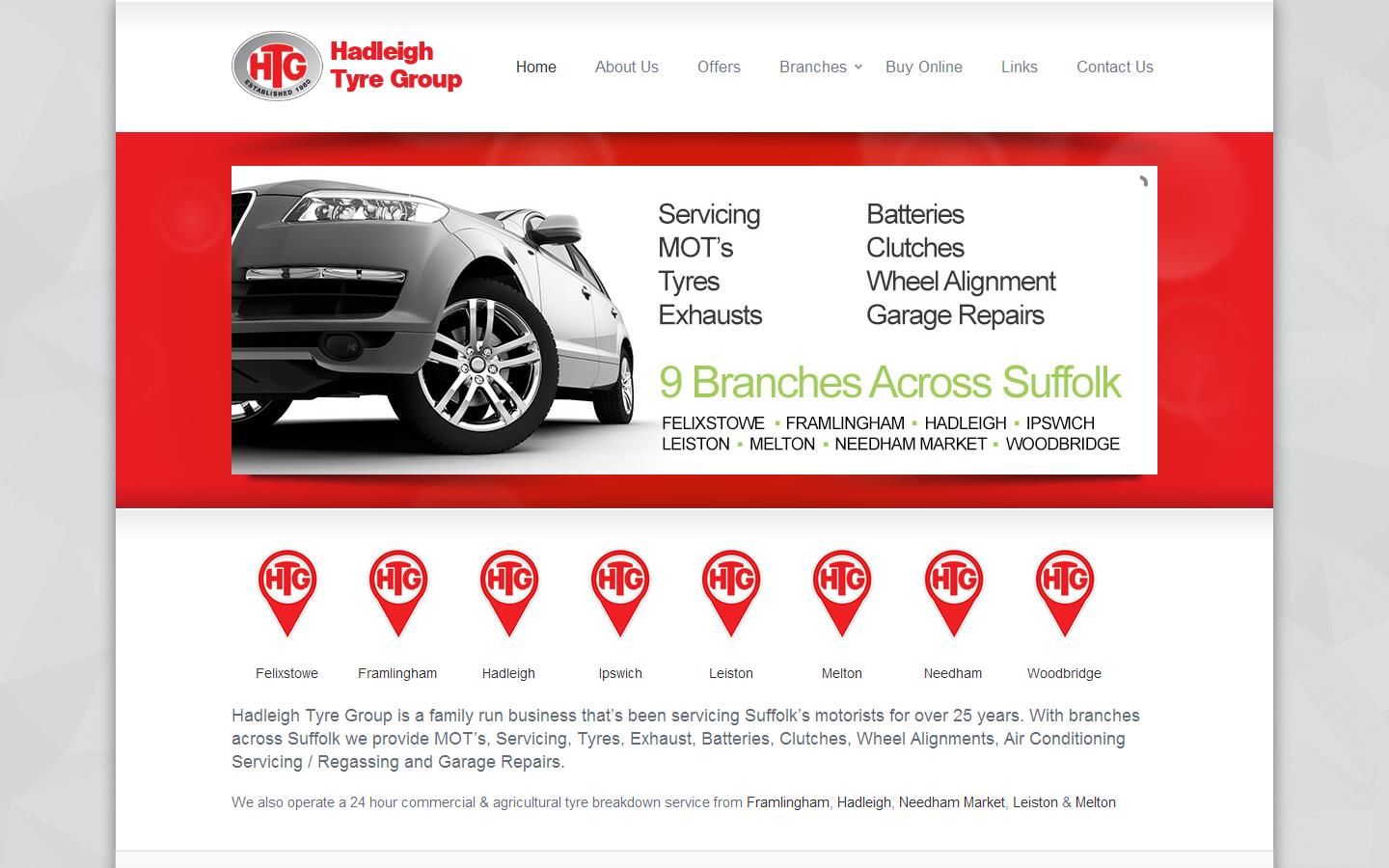 Melton Tyre & Exhaust Centre Ltd Website