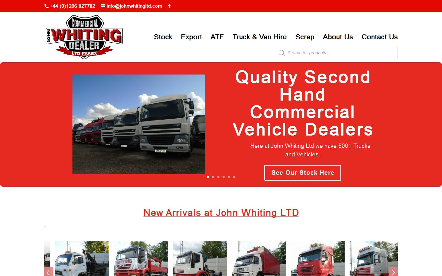 John Whiting Website