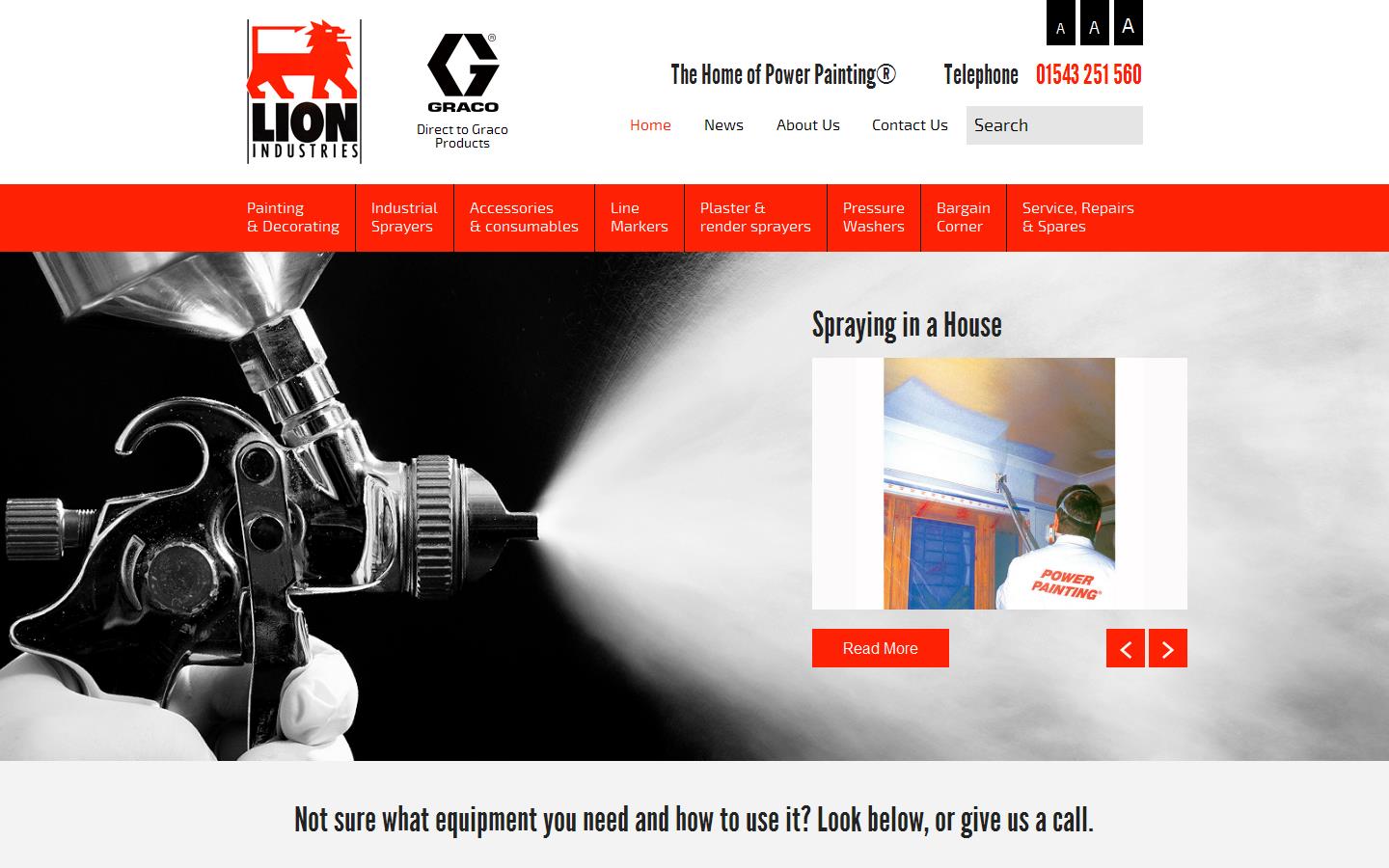 Lion Industries UK Ltd Website