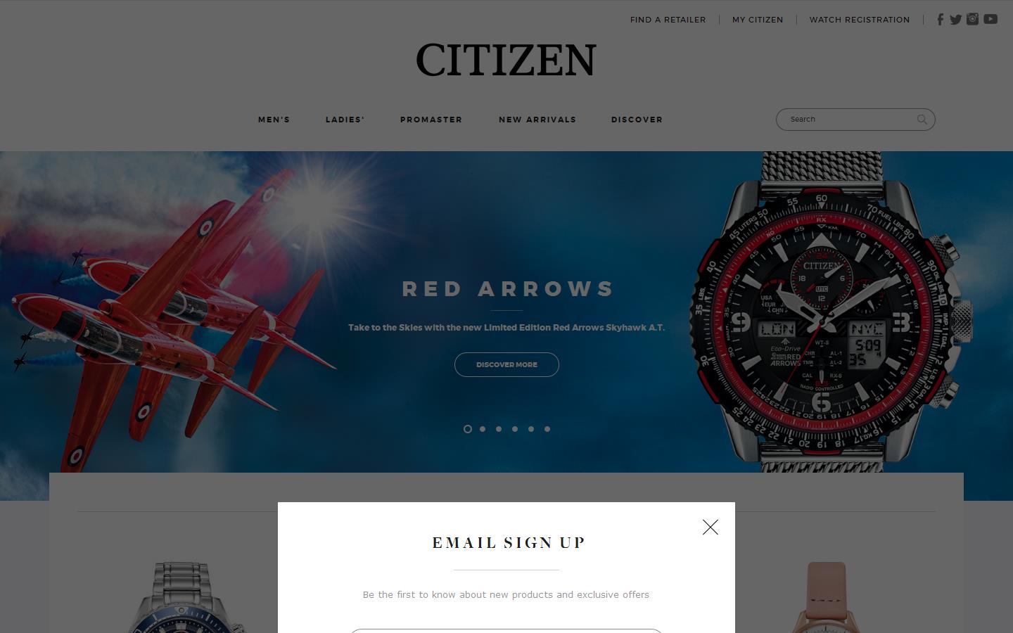 Citizen Watch Website