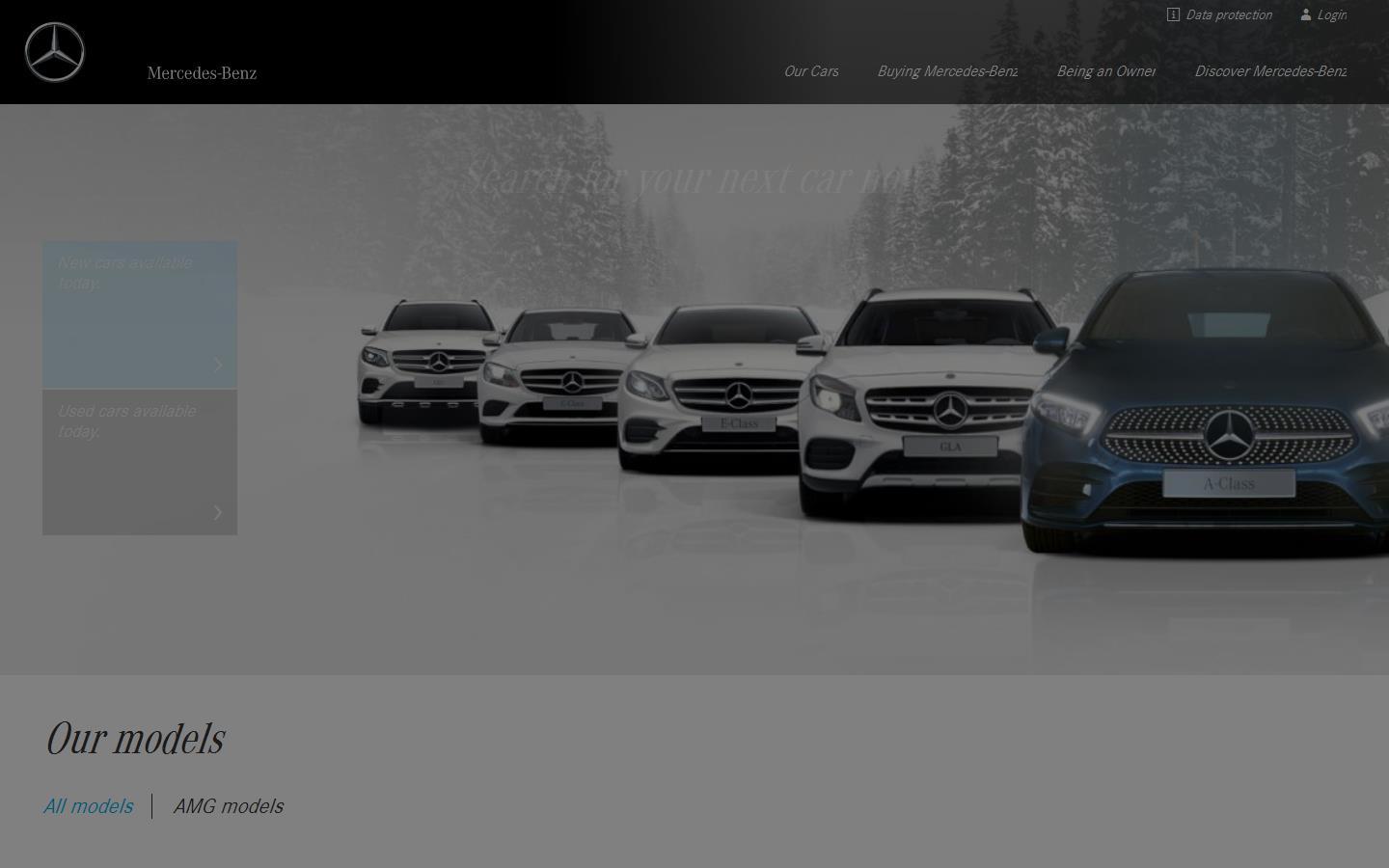 Mercedes Benz Croydon Website