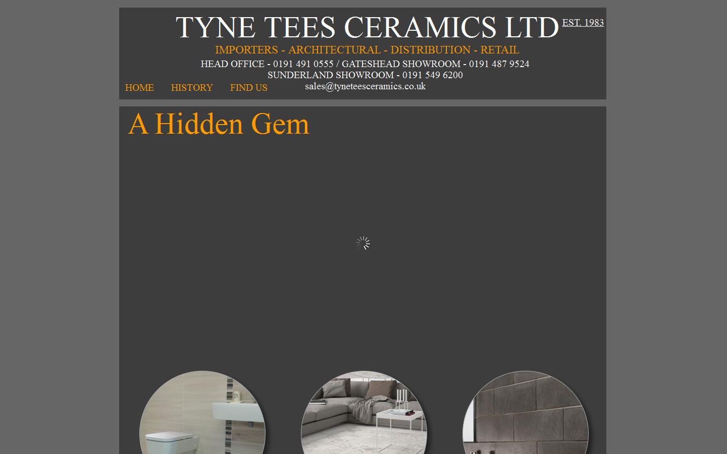 Tyne Tees Ceramics Website