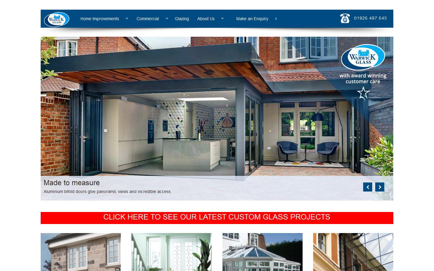 Warwick Glass Website