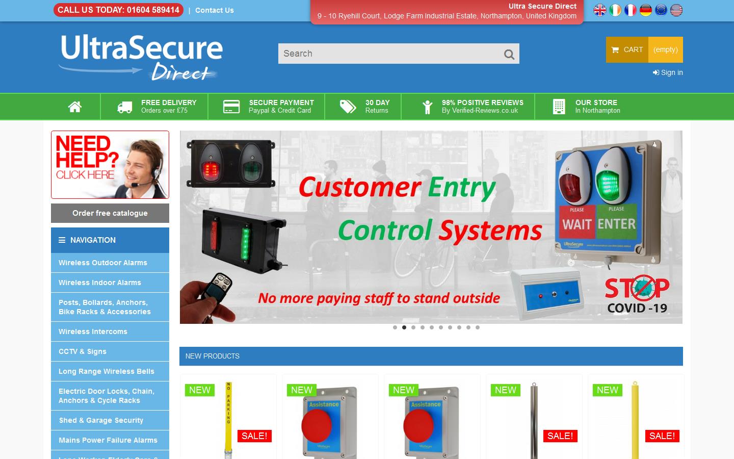 Ultra Secure Ltd Website