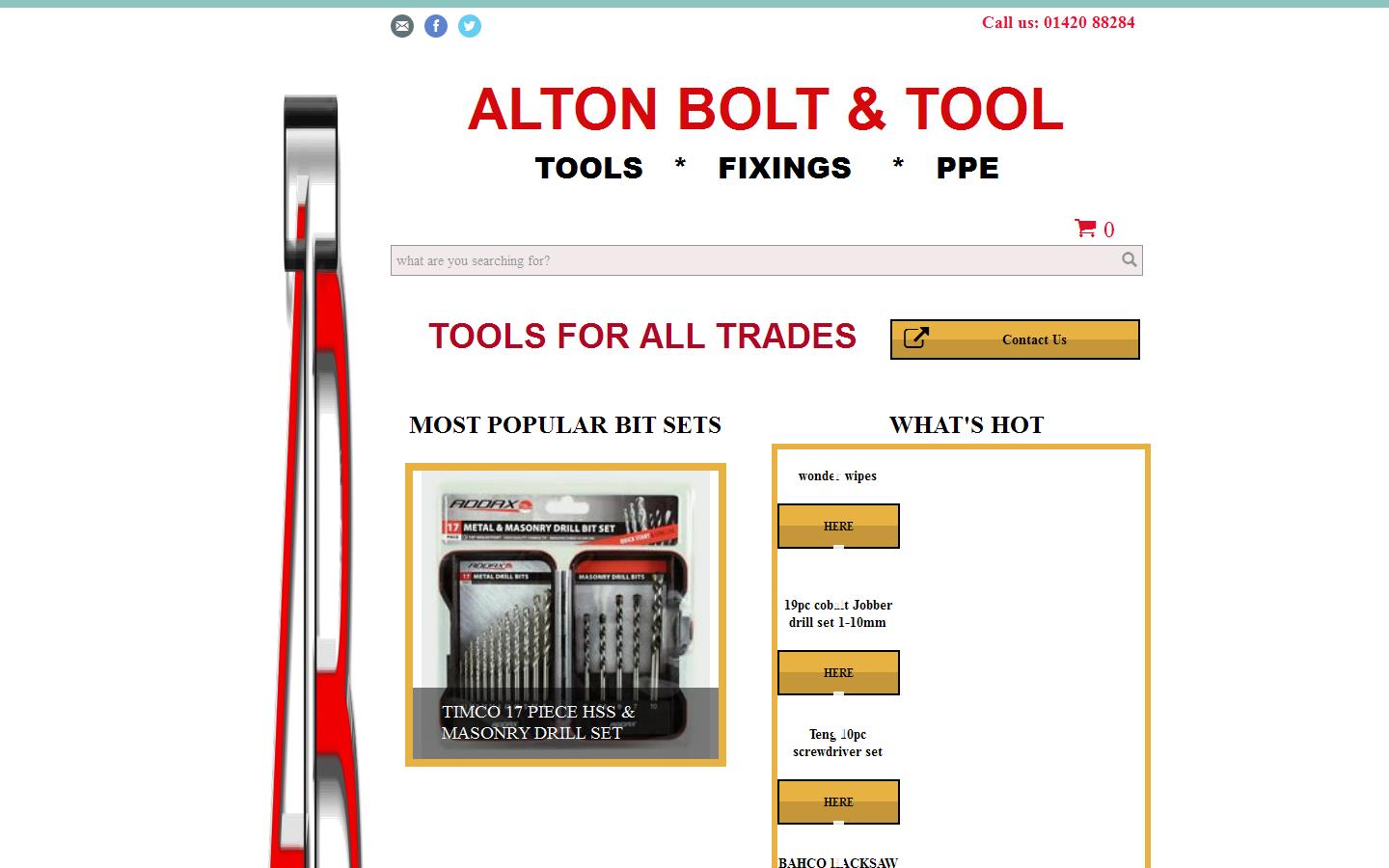 Alton Bolt & Tool Website