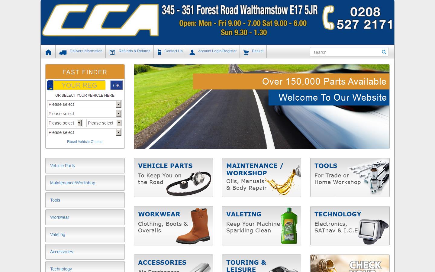 Clarkin''s Car Accessories Ltd Website