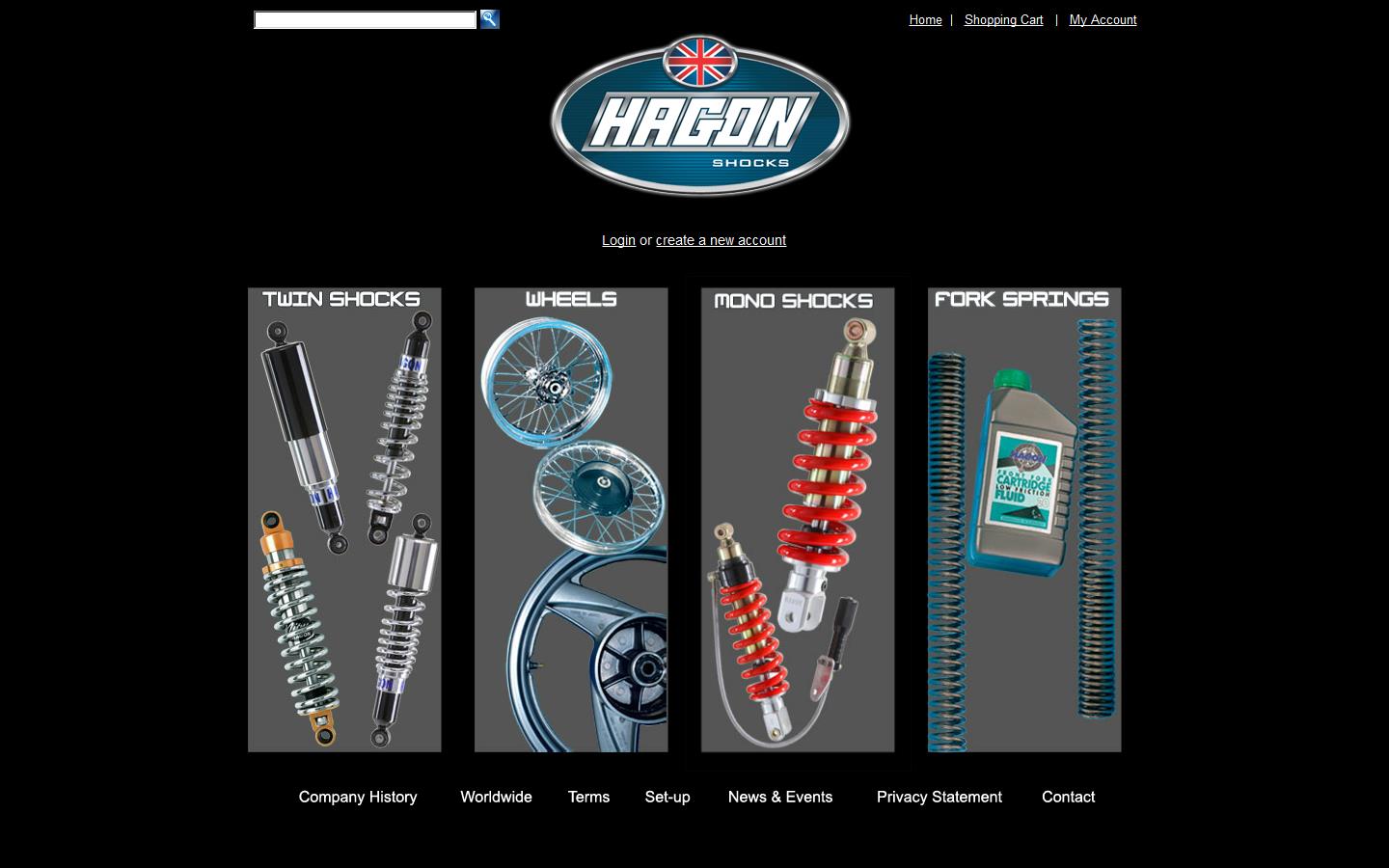 Hagon Products Website