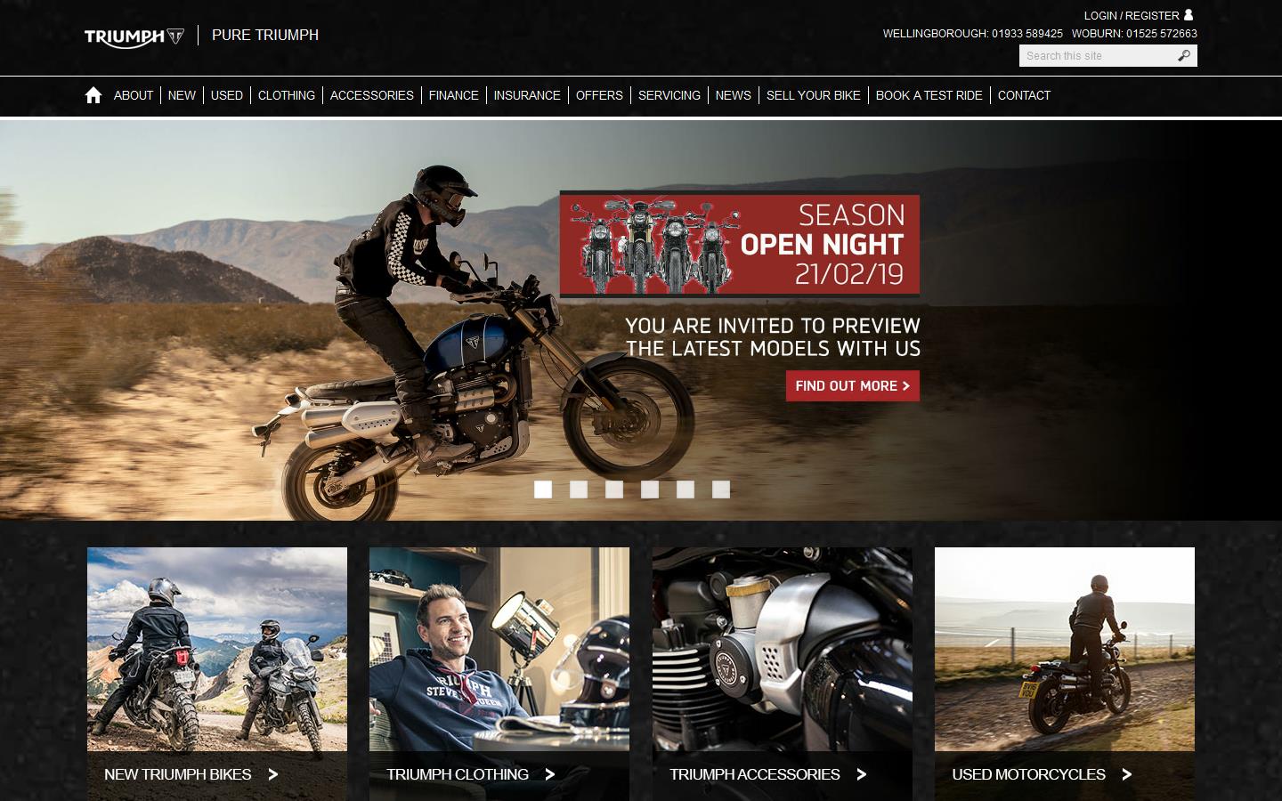 Pure Triumph Website