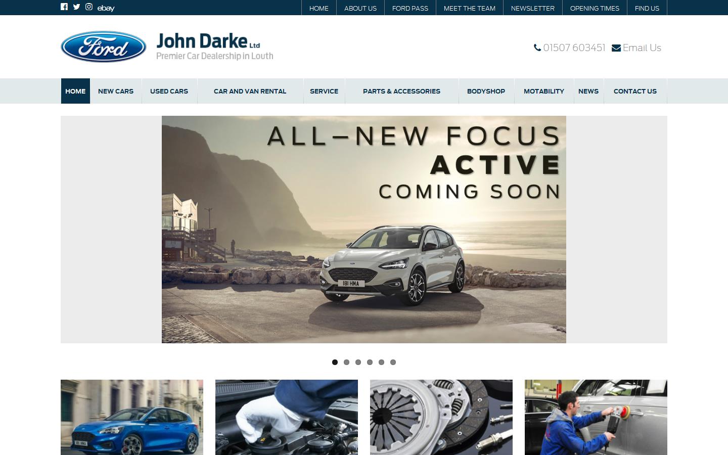 John Darke Ltd Website
