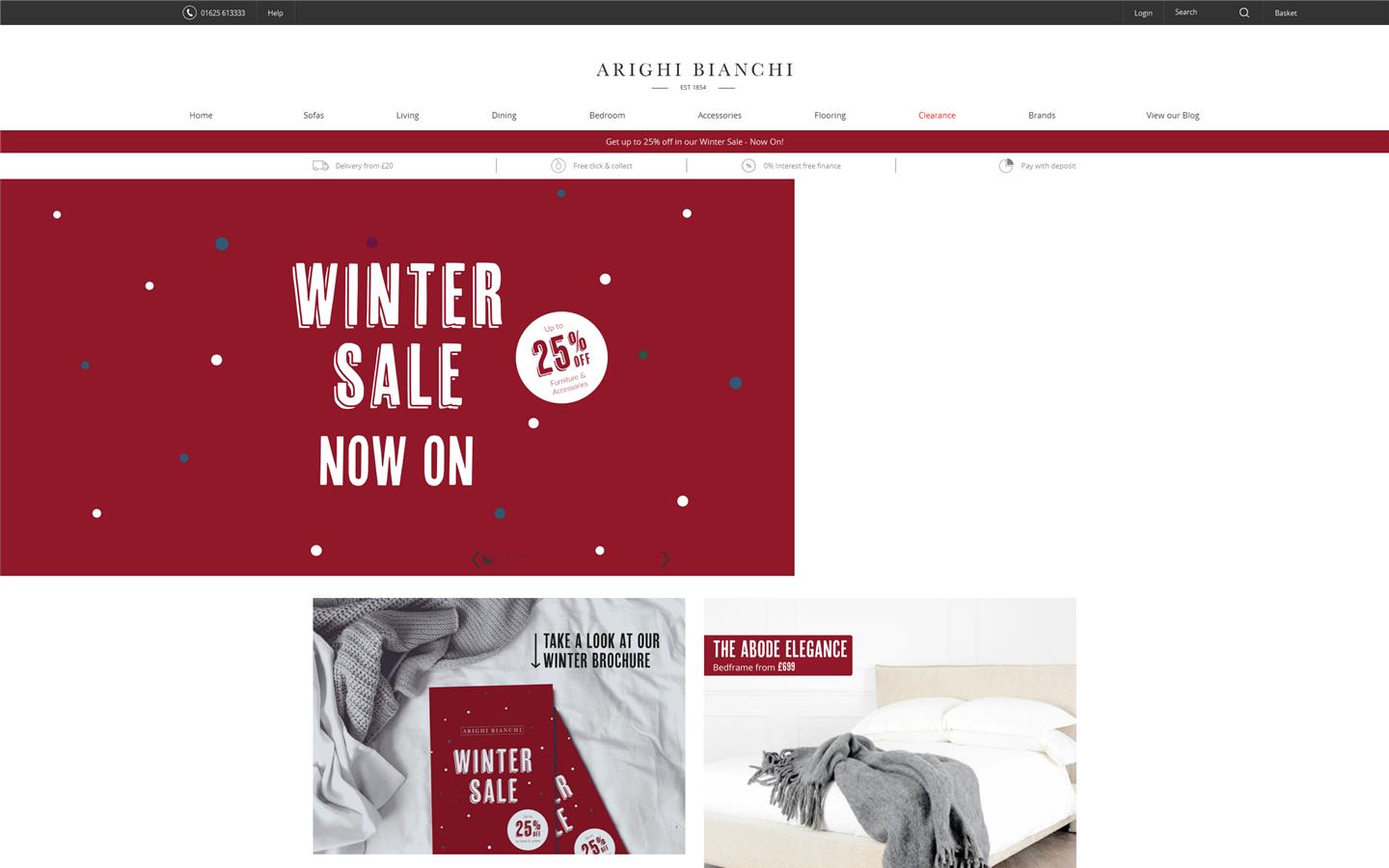 Arighi Bianchi Website