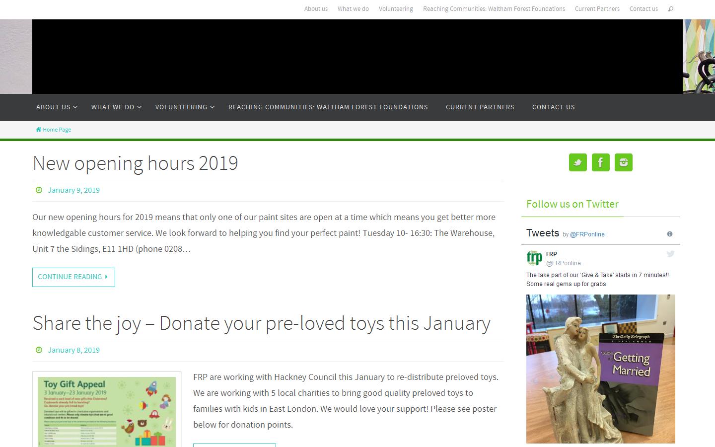 Forest Recycling Project Website
